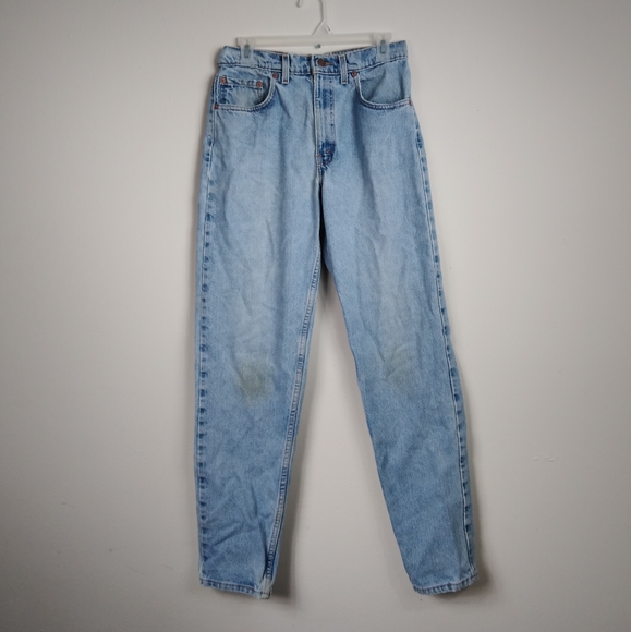 Levi's Denim - DIY Vintage Levi's 550 Mom blue jeans 32x34
